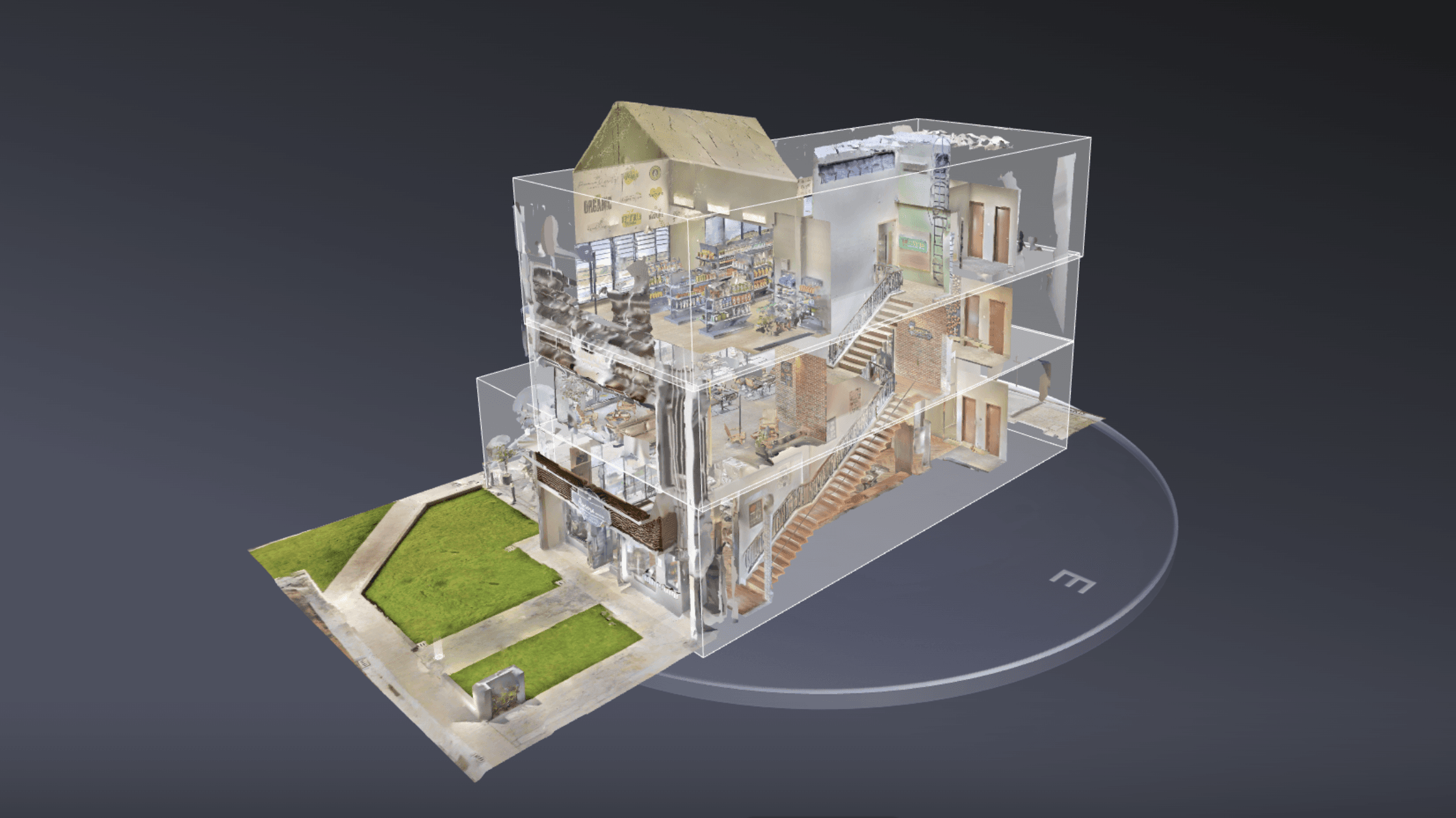 Digital Twin 3D Model of Commercial Lot