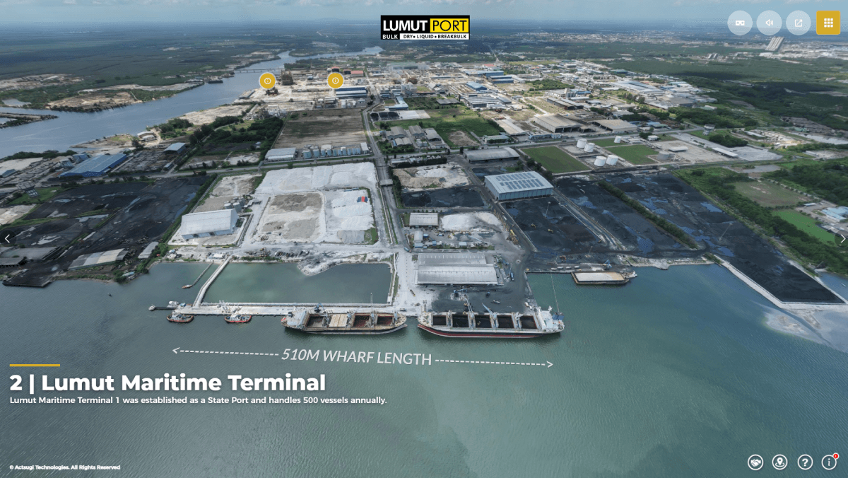 Industrial Virtual Tours for Factories, Ports and Business Facilities in Malaysia